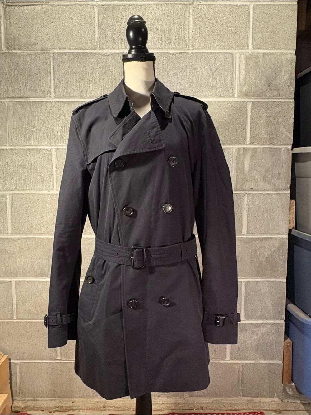 Burberry Kensington trench coat.